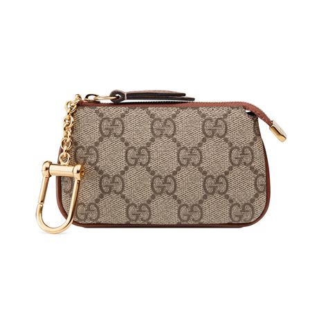 gucci gg supreme key case|Gucci Gg Supreme shoulder bag.